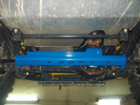 Защита рулевых тяг задняя KDT для Land Rover Defender 90/110