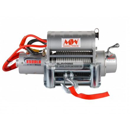 Лебедка электрическая автомобильная Master Winch MW 8500I 12V 3856 кг со стальным тросом