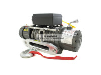 Лебедка электрическая 12V Electric Winch BOSSLAND 12000lbs / 5443 кг синтетический трос 10х22