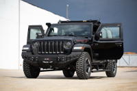 Бампер силовой передний BMS PRO-Line для Jeep Wrangler JL 2018-2020