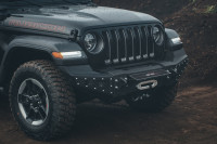 Бампер силовой передний BMS PRO-Line для Jeep Wrangler JL 2018-2020