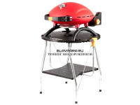 Гриль газовый O-GRILL 800T красный (в комплекте адаптер тип А)