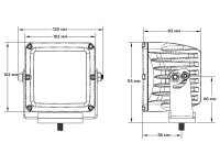 Светодиодные фары RIGID Radiance POD XL с синей подсветкой корпуса