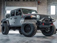 Силовой бампер передний RIVAL алюминиевый короткий для Jeep Wrangler JK, JL 2007+ (без ПТФ) 2D.2702.2-NL