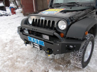 Передний силовой бампер KDT для Jeep Wrangler JK