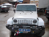 Передний силовой бампер KDT для Jeep Wrangler JK 2006-