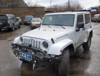 Алюминиевый передний силовой бампер KDT для Jeep Wrangler JK 2006-